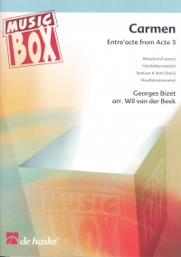Carmen Bizet Woodwind Sextet Music Box Sheet Music Songbook