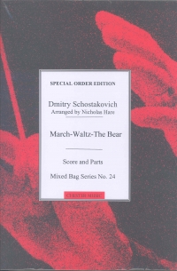 Mixed Bag 24 Shostakovich March Waltz The Bear Sheet Music Songbook