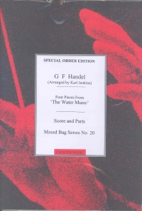 Mixed Bag 20 Handel Suite From The Water Music Sheet Music Songbook