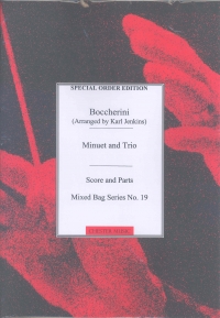 Mixed Bag 19 Boccherini Minuet & Trio Sheet Music Songbook