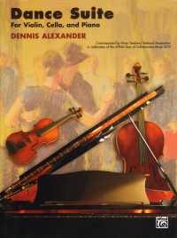 Alexander Dance Suite Violin Cello & Piano Sheet Music Songbook