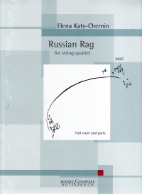 Kats-chernin Russian Rag String Quartet Sheet Music Songbook