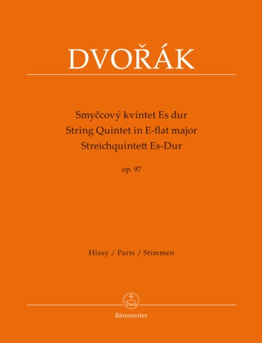 Dvorak String Quintet Eb Op97 Set Of Parts Sheet Music Songbook