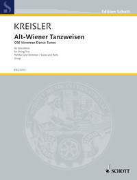 Kreisler Old Viennese Dances String Trio Sc/pts Sheet Music Songbook