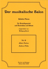 Musical Salon 19 Parlow Anvil Polka Sheet Music Songbook