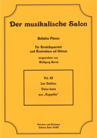 Musical Salon 32 Delibes Valse Lente From Coppelia Sheet Music Songbook