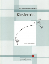 Borowski Klaviertrio Violin Cello & Piano Sheet Music Songbook