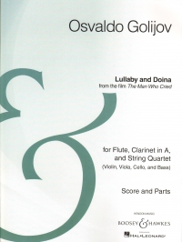 Golijov Lullaby & Doina Score & Parts Sheet Music Songbook