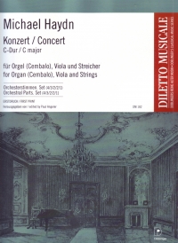 Haydn Concerto In C Op55 Org(hpsc)/vla/strs Sheet Music Songbook