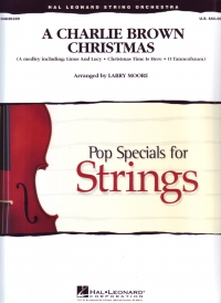 Charlie Brown Christmas Pop Specials For Strings Sheet Music Songbook