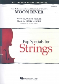 Mancini & Mercer Moon River String Orchestra Sheet Music Songbook