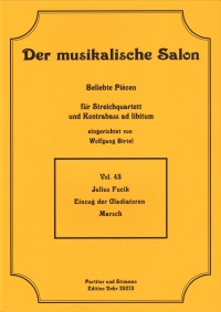 Musical Salon 43 Fucik Entry Of The Gladiators Sheet Music Songbook