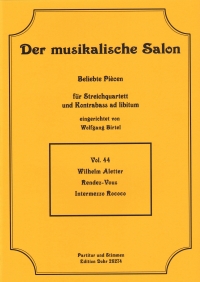 Musical Salon 44 Aletter Rendez-vous Sheet Music Songbook
