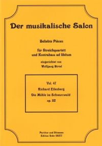 Musical Salon 47 Eilenberg Mill In Black Forest Sheet Music Songbook