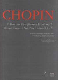 Chopin Piano Concerto No 2 Fmin Op21 Score & Parts Sheet Music Songbook