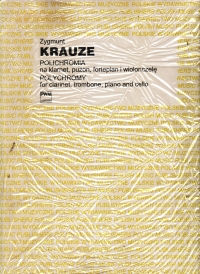 Krauze Polychromy For Clar, Trom, Piano & Cello Sheet Music Songbook