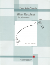 Kats-chernin Silver Eucalypt String Quartet Sc&pts Sheet Music Songbook
