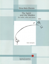 Kats-chernin The Spirit & The Maiden Piano Trio Sheet Music Songbook