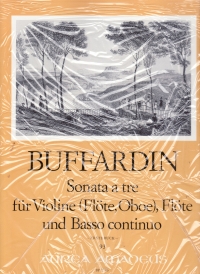 Buffardin Trio Sonata A Vln/flt/obe Flt/vln & Con Sheet Music Songbook