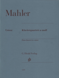 Mahler Piano Quartet Amin Sheet Music Songbook