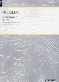 Kreisler Intermezzo Violin, Cello & Piano Sheet Music Songbook