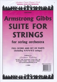 Gibbs Suite For Strings For String Orchestra S/p Sheet Music Songbook
