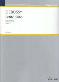 Debussy Petite Suite Wind Quintet Set Of Parts Sheet Music Songbook