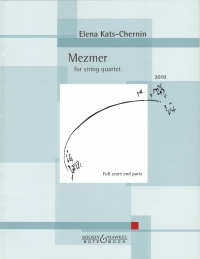 Kats-chernin Mezmer String Quartet Sheet Music Songbook