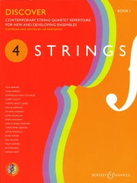 4 Strings Book 1 Discover Score & Parts + Cd Sheet Music Songbook