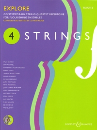 4 Strings Book 2 Explore Score & Cd Sheet Music Songbook