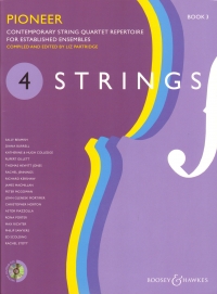 4 Strings Book 3 Pioneer Score & Cd Sheet Music Songbook