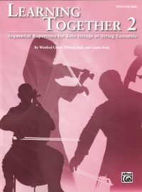 Learning Together 2 Strings Piano Score Sheet Music Songbook