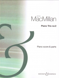Macmillan Piano Trio No 2 Score & Parts Sheet Music Songbook
