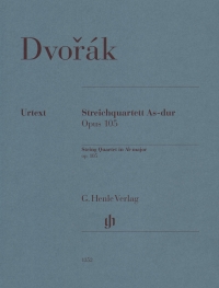 Dvorak String Quartet Ab Op105 Sheet Music Songbook
