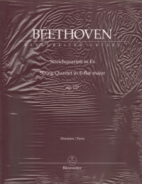 Beethoven String Quartet Eb Op127 Set Of Parts Sheet Music Songbook