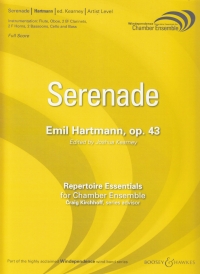 Hartmann Serenade Op43 Wind & String Ens Score Sheet Music Songbook