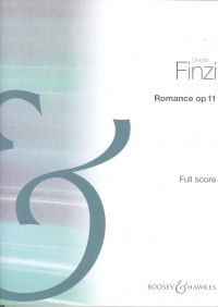 Finzi Romance Op 11 String Orchestra Full Score Sheet Music Songbook