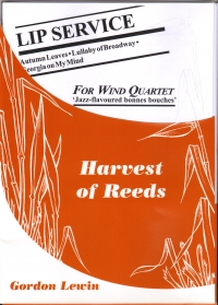 Lip Service Lewin Wind Quartet Sheet Music Songbook