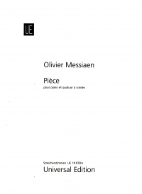 Messiaen Piece String Parts Sheet Music Songbook