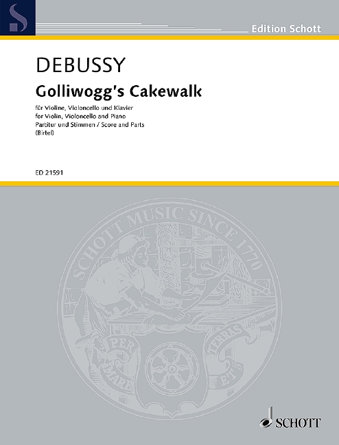 Debussy Golliwoggs Cakewalk Sheet Music Songbook