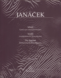 Janacek Youth Mladi Arr String Quartet Parts Sheet Music Songbook