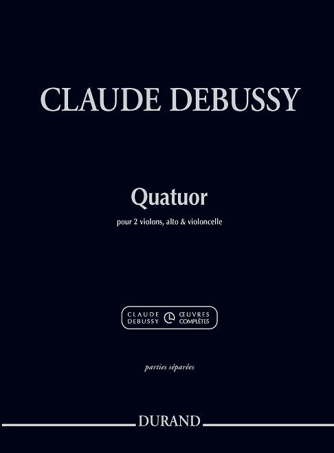 Debussy Quatuor Parts Sheet Music Songbook