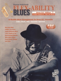 Flex-ability Blues Brass Bass Clef Edition + Onlin Sheet Music Songbook