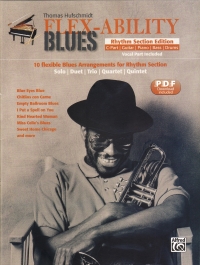 Flex-ability Blues Rhythm Section Edition + Online Sheet Music Songbook