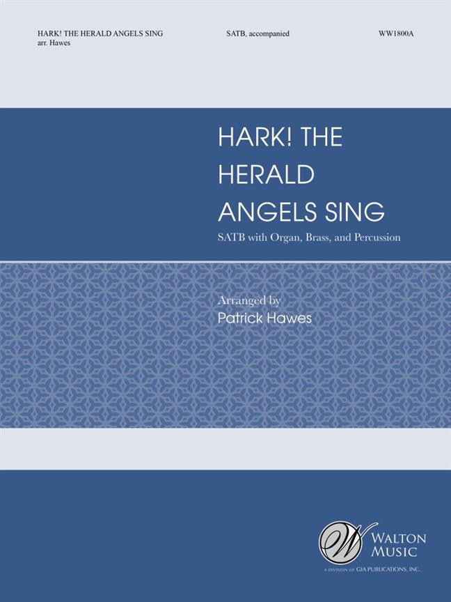 Hark The Herald Angels Sing Satb/org/brass/perc Sheet Music Songbook