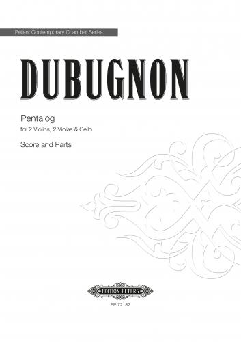 Dubognon Pentalog String Quintet Score & Parts Sheet Music Songbook