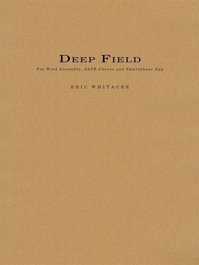 Whitacre Deep Field Wind Ensemble/choir/app Parts Sheet Music Songbook