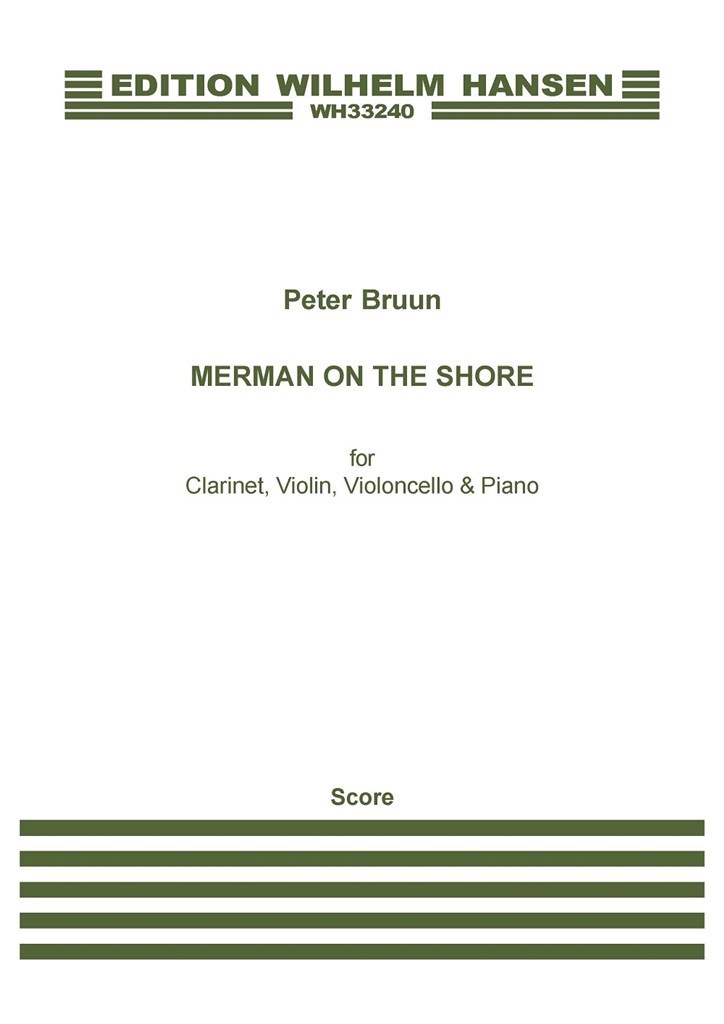 Bruun Merman On The Shore Score Sheet Music Songbook