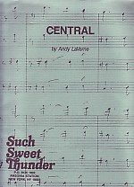 Central Such Sweet Thunder Series Sheet Music Songbook