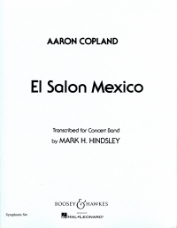 Copland El Salon Mexico Hindsley Concert Band Set Sheet Music Songbook